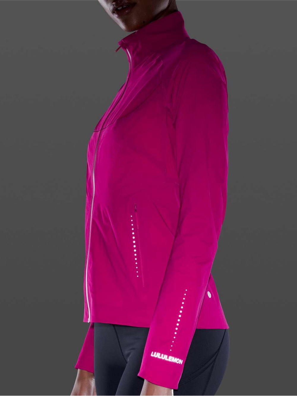 lululemon  Fast & Free Windbreaker
Ripened Raspberry Utility Jacket in Fuchsia 4